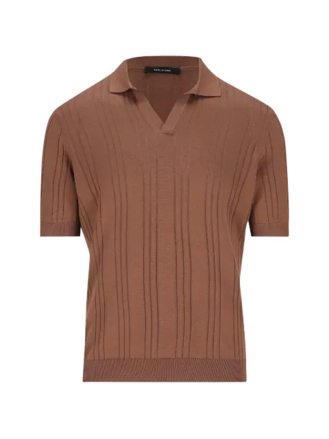 Tagliatore V넥 골지 티셔츠
