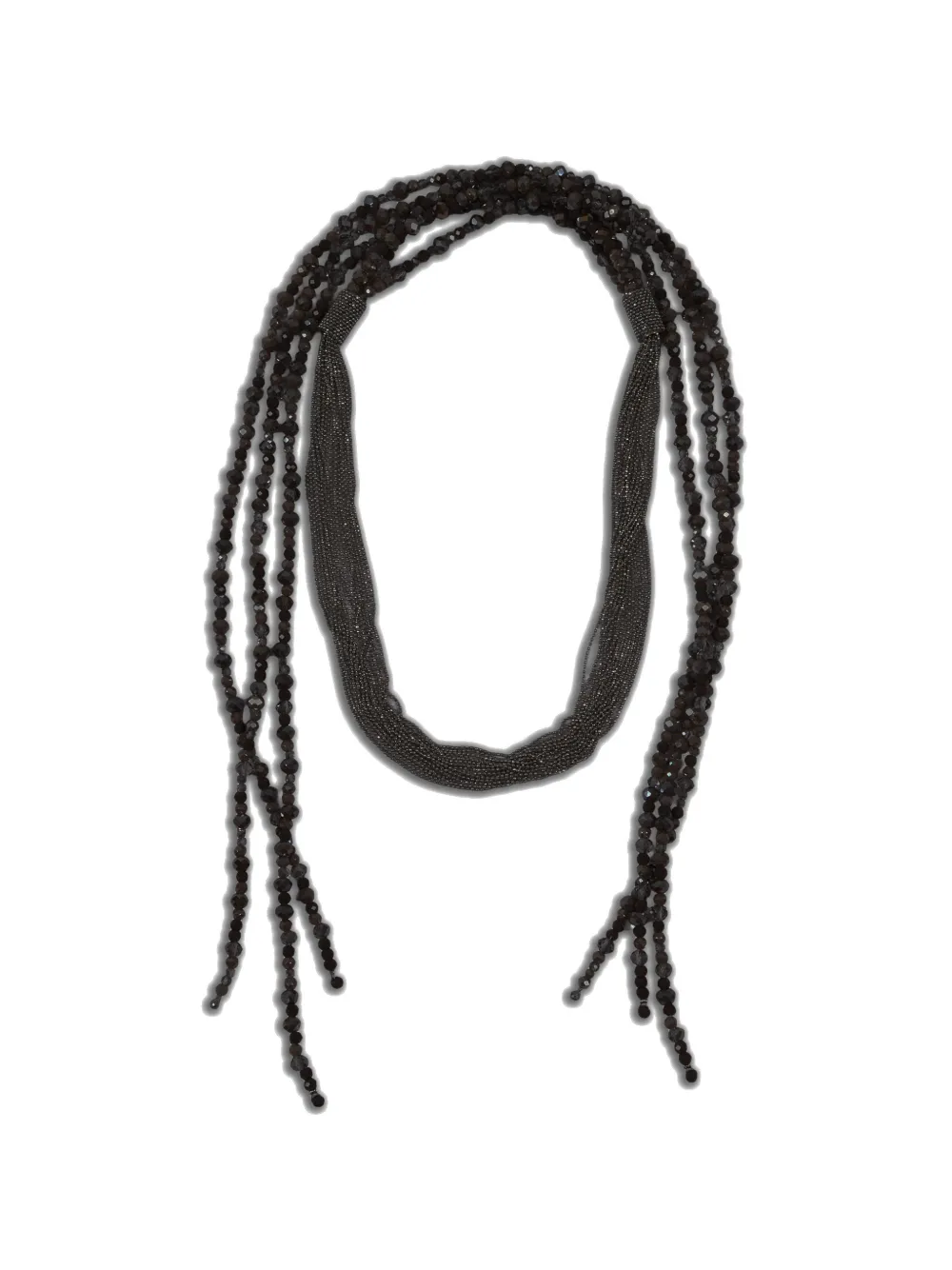 Peserico beaded necklace - Argento