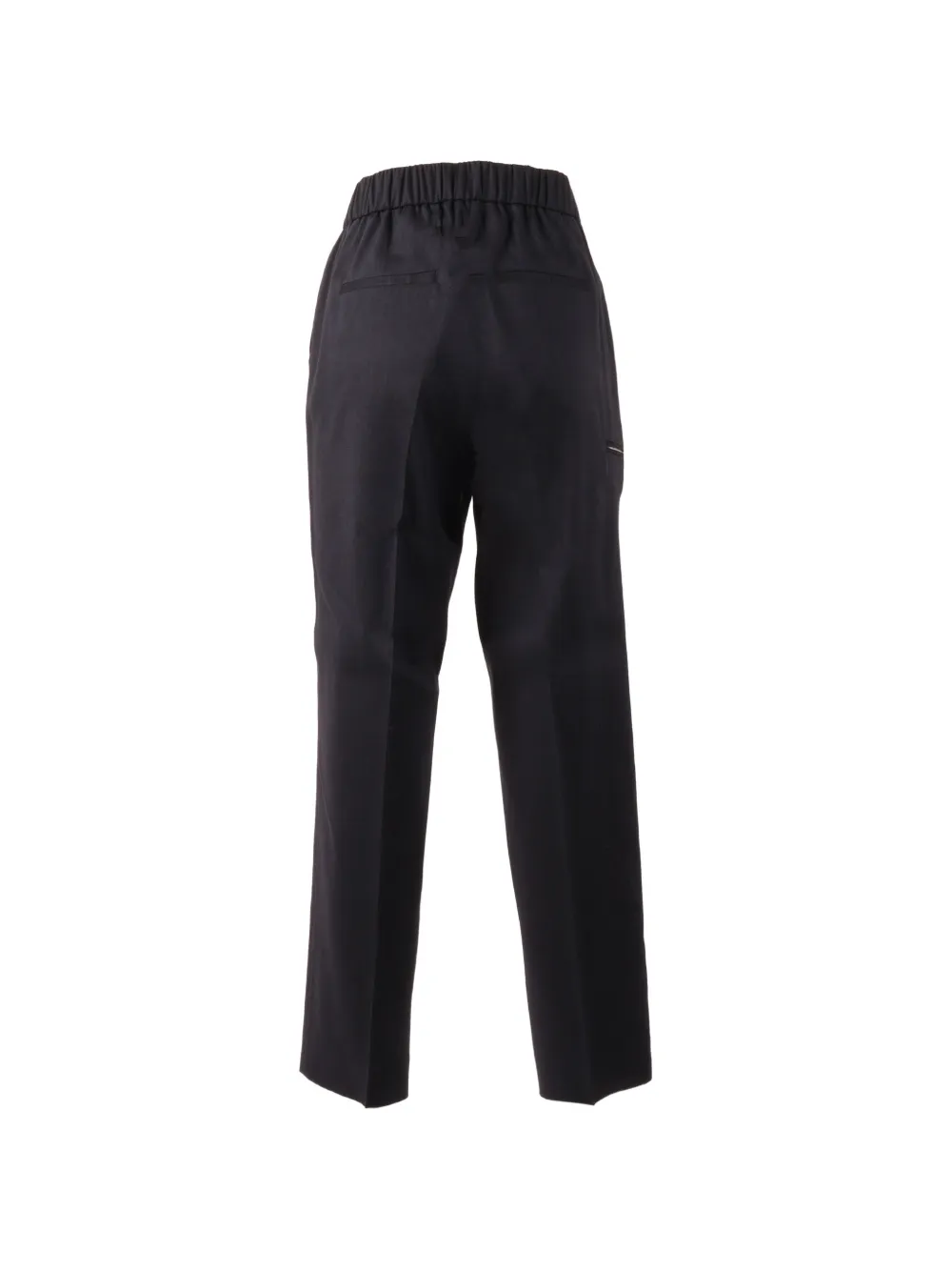  Peserico Elasticated Trousers - Black 