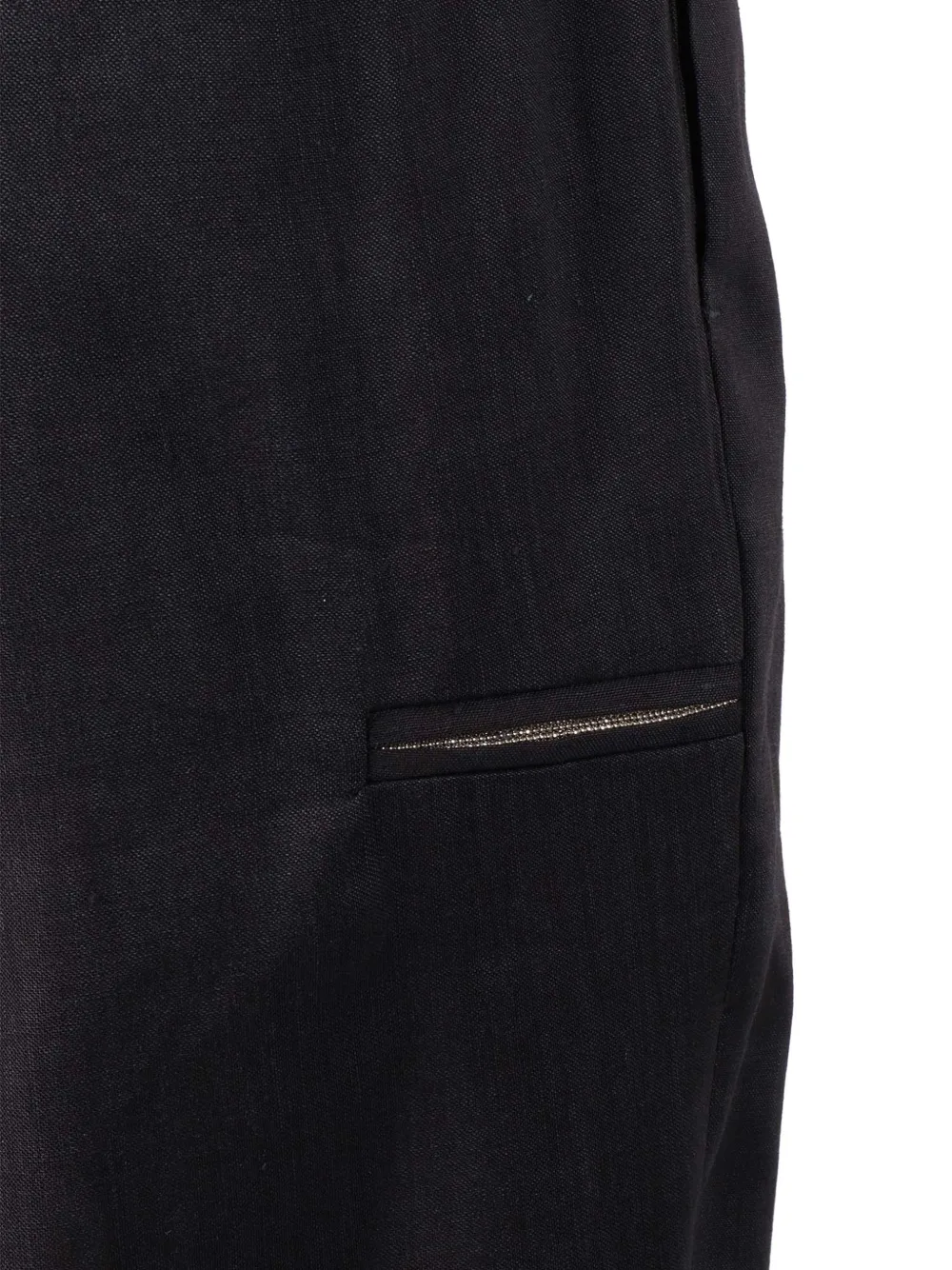  Peserico Elasticated Trousers - Black 