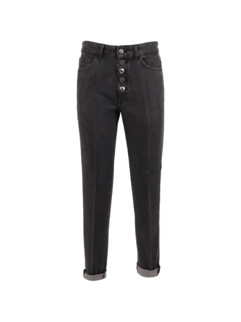 DONDUP KIDS cropped tapered jeans