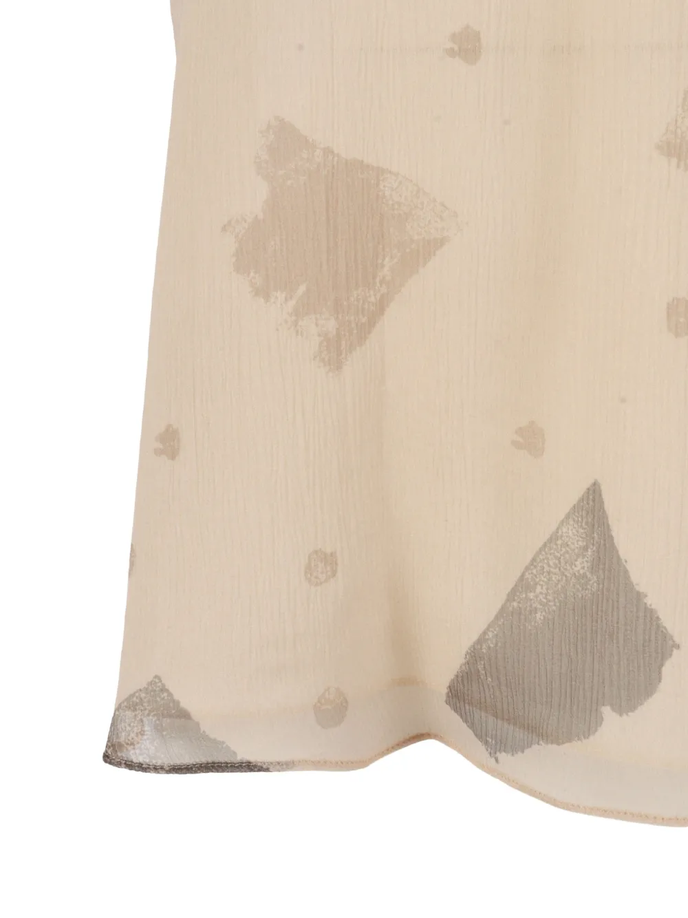  Emporio Armani Patterned Top - Neutrals 