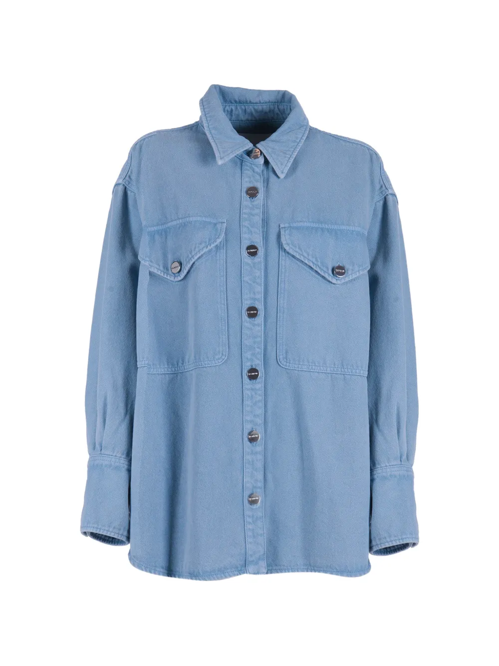 DONDUP flap-pocket shirt - Blu