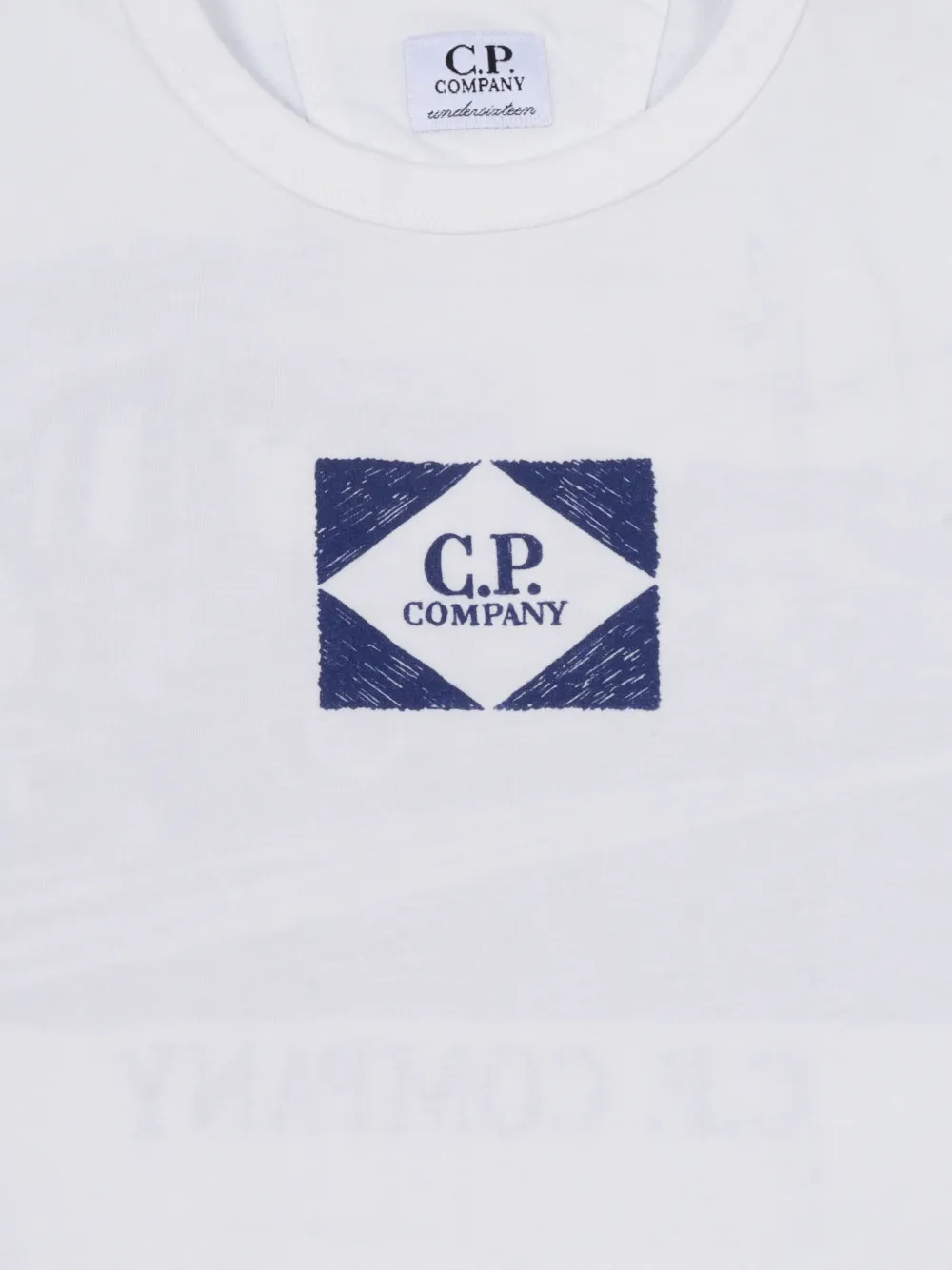 C.P. Company Kids T-shirt met grafische print Wit