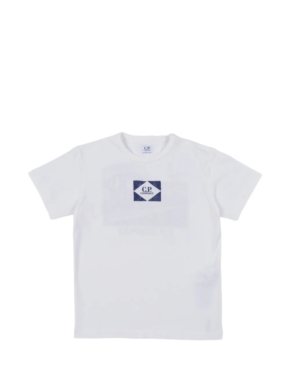 C.P. Company Kids graphic-print T-shirt - Bianco