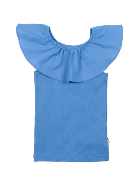 Molo ruffled short-sleeve t-shirt