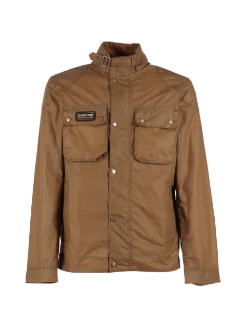 Barbour chaqueta encerad con bolsillo