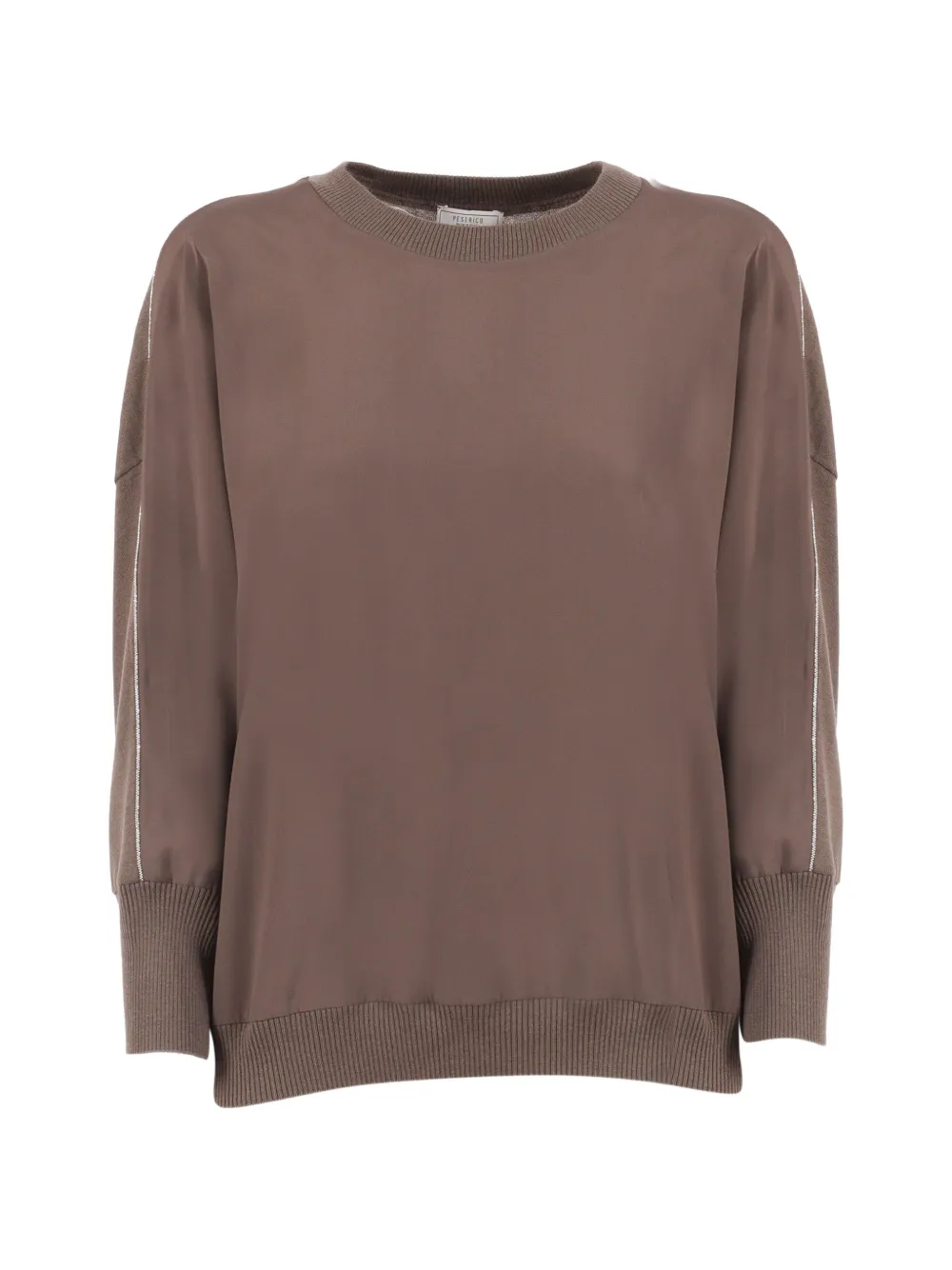 Peserico Langärmeliger Pullover - Braun