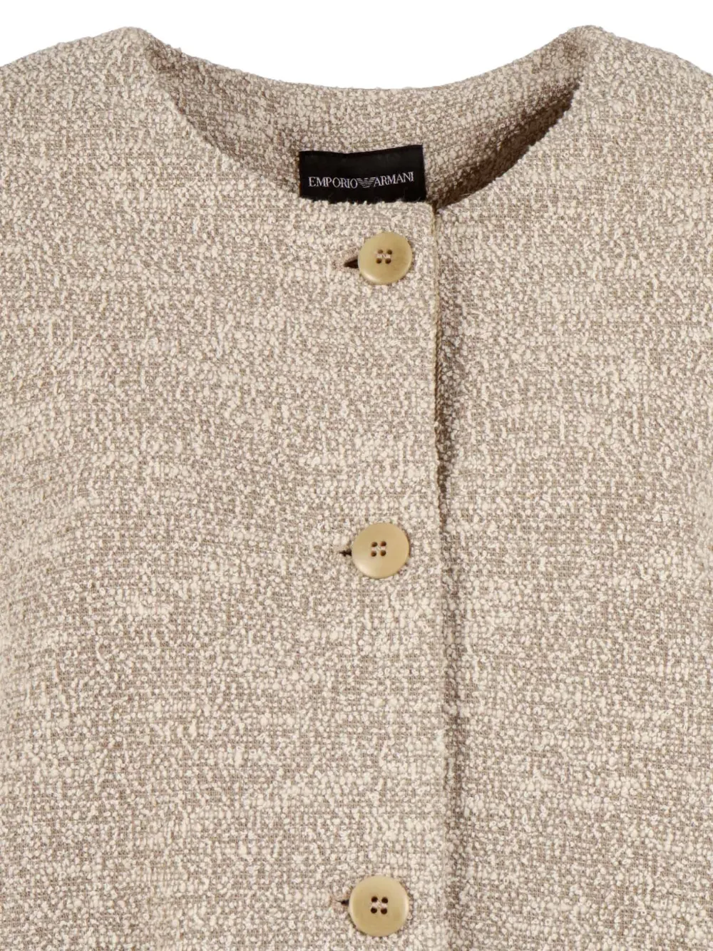  Emporio Armani Blazer Con Botones - Neutro 