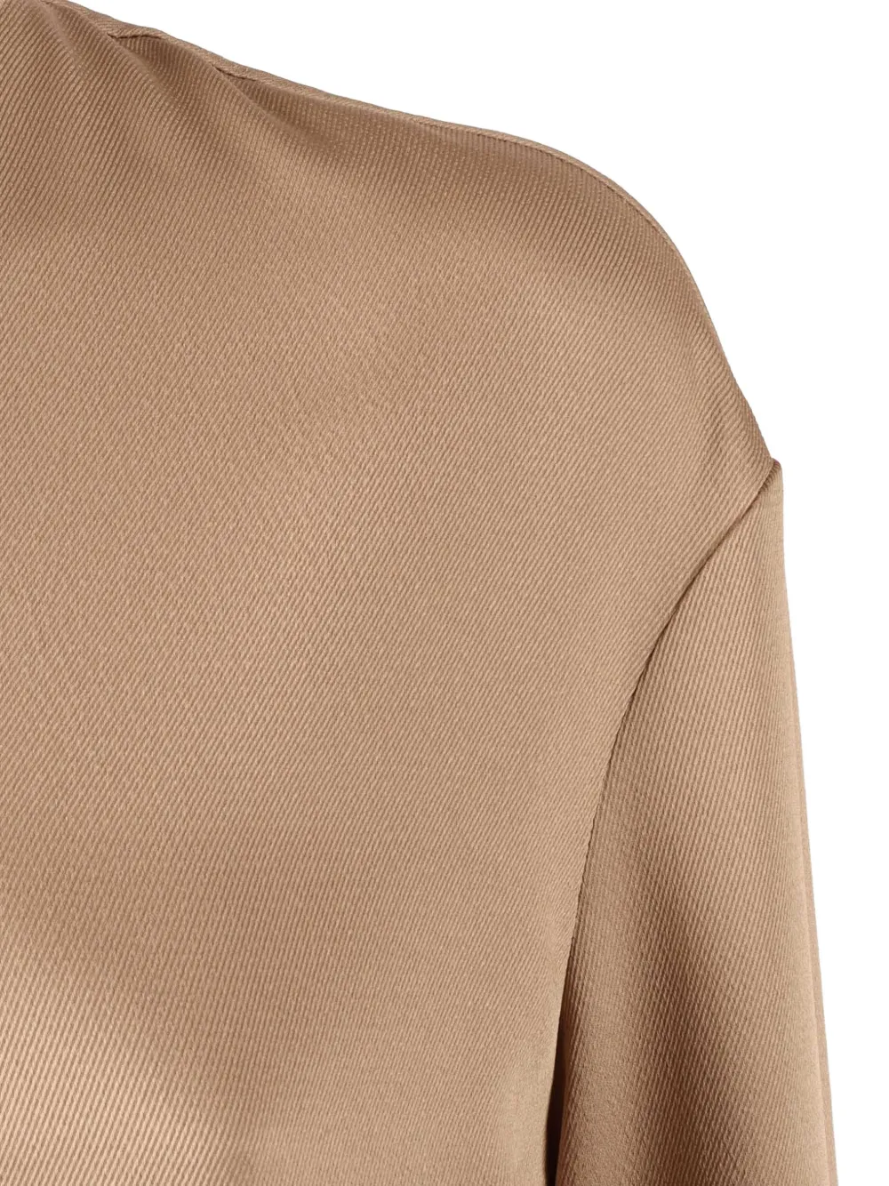 Emporio Armani Blouse met lange mouwen Beige