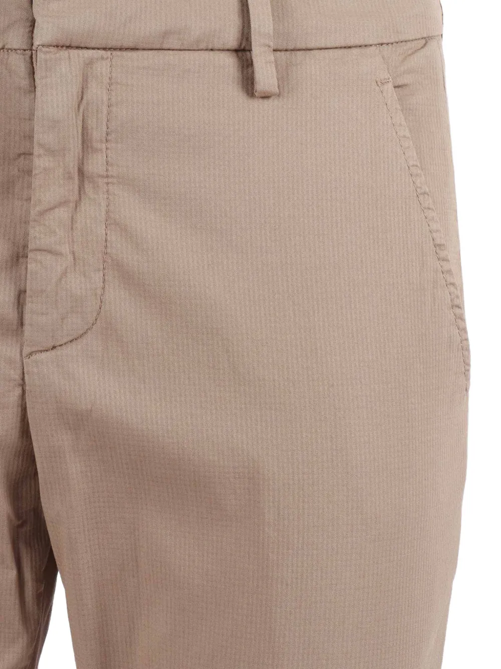 DONDUP KIDS Gaubert broek met omgeslagen pijpen Beige