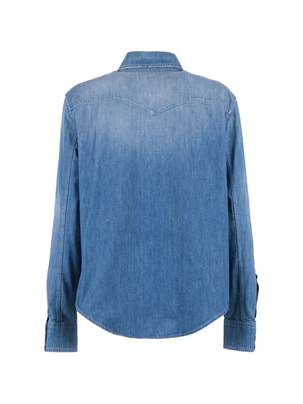  Dondup Camisa Con Bolsillos De Parche - Azul 