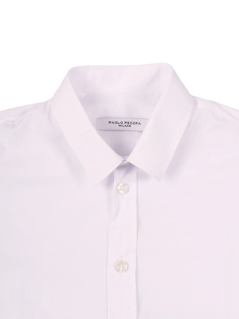 Paolo Pecora Kids Shirt met lange mouwen Wit