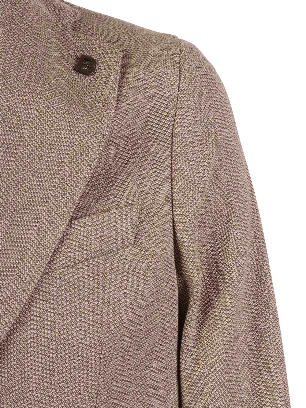 Brera Blazer met enkele rij knopen Beige