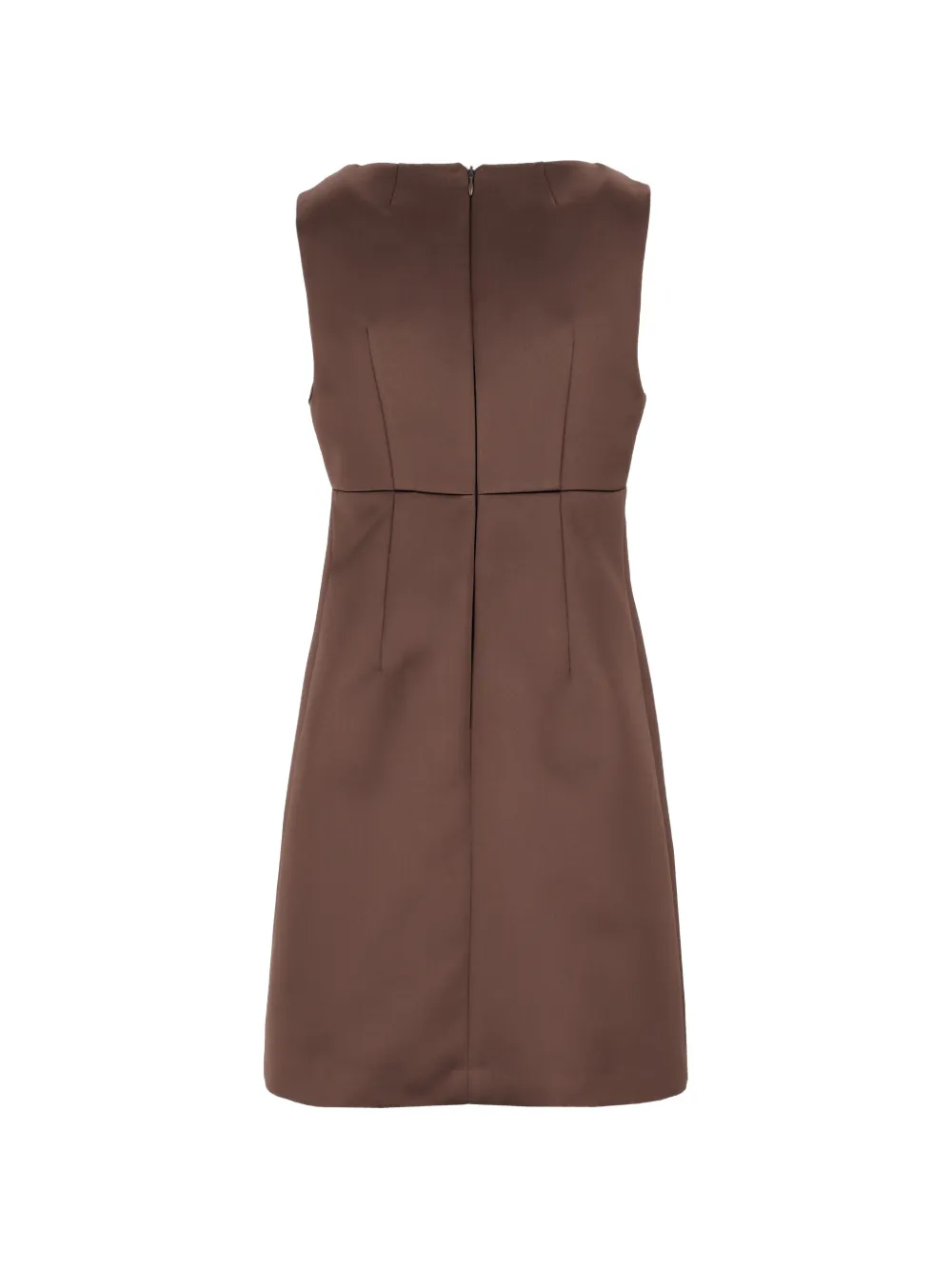 P.A.R.O.S.H. Jurk met strikdetail Bruin