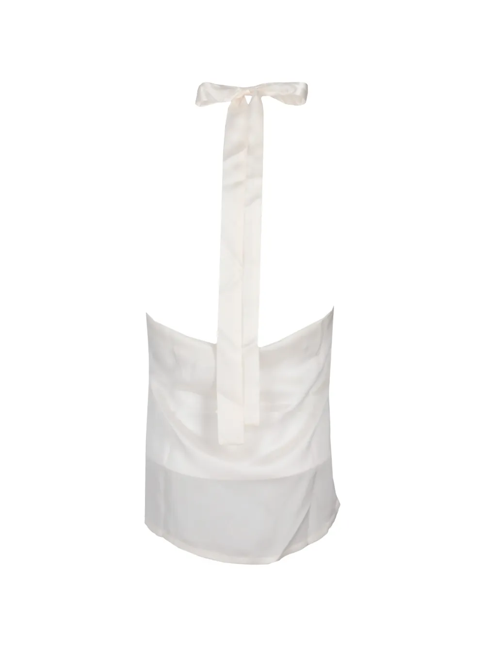 La-Rose Blouse met halternek Wit