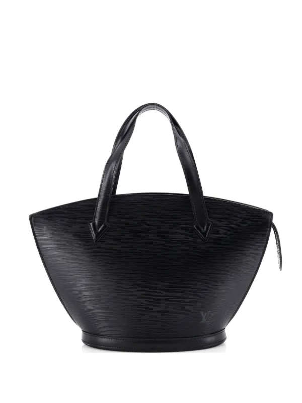 Louis Vuitton Pre-owned Saint Jacques Handbag Epi Leather PM Shoulder Bag in Black
