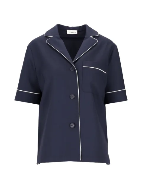 P.A.R.O.S.H. chemise boutonnée à manches courtes en laine
