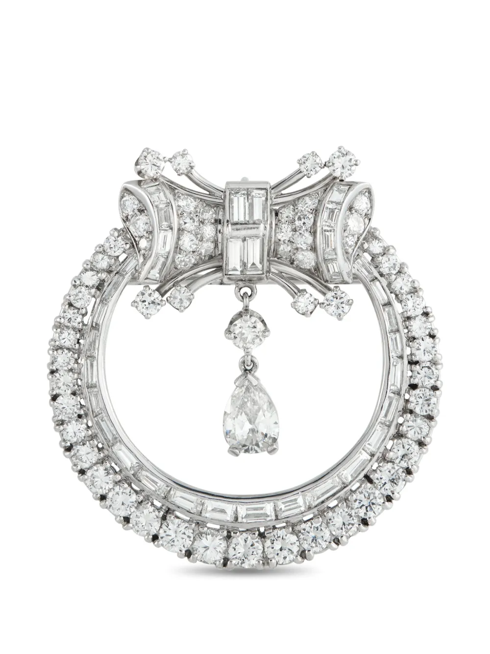 LB Exclusive diamond brooch - Argento
