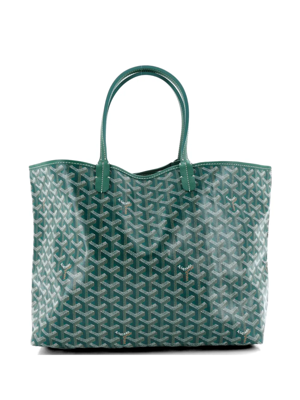 Goyard Pre-Owned Saint Louis Coated Canvas PM tote bag - Verde