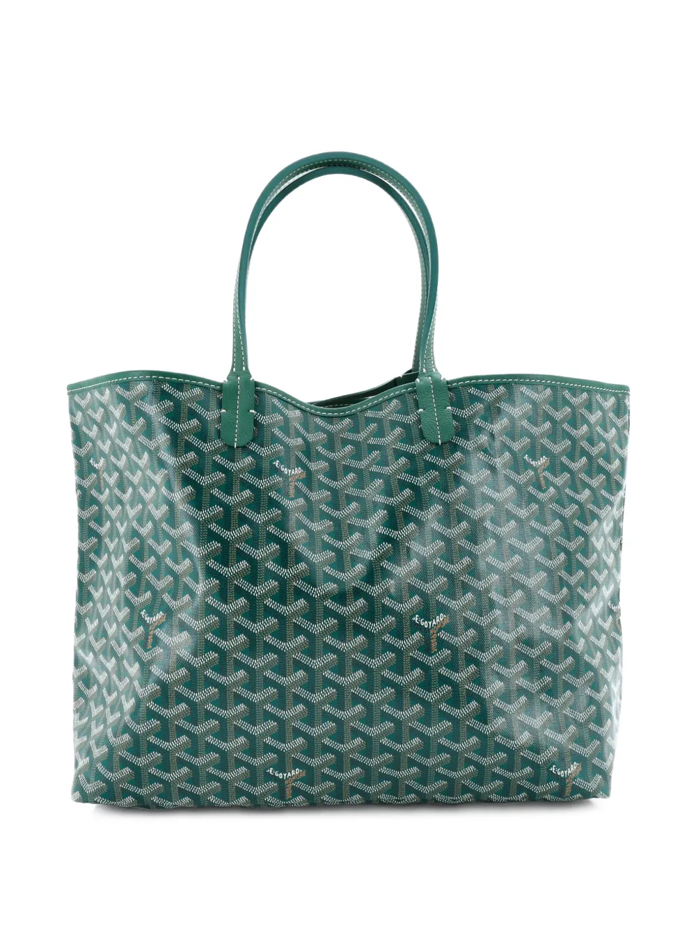 Goyard Pre-Owned Saint Louis Coated Canvas PM tote bag - Verde