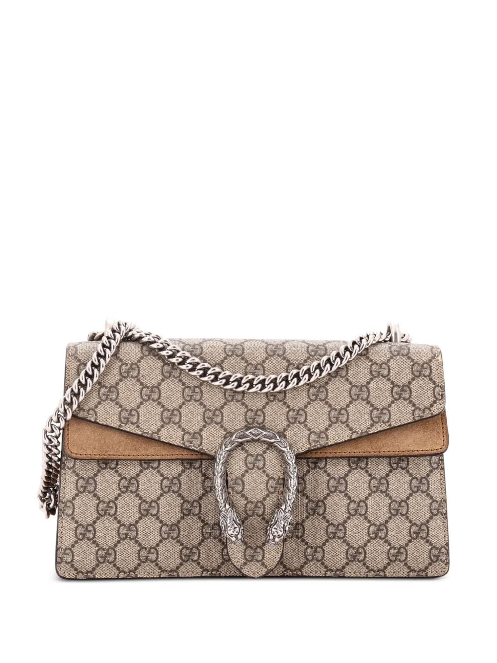 Gucci Pre-Owned Dionysus Bag GG Coated Canvas Small shoulder bag - Marrone