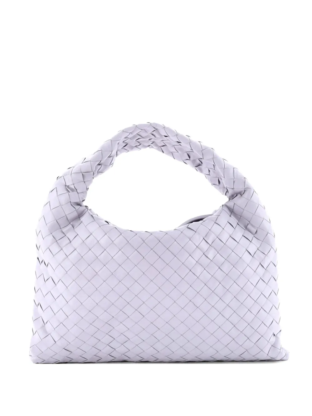 Bottega Veneta Pre-Owned Hop Intrecciato Leather Small hobo bag - Viola
