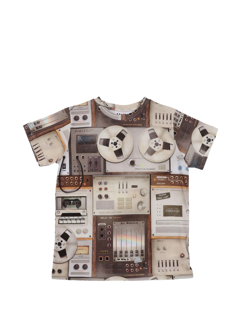 Molo Ralphie short-sleeve T-shirt - Grigio