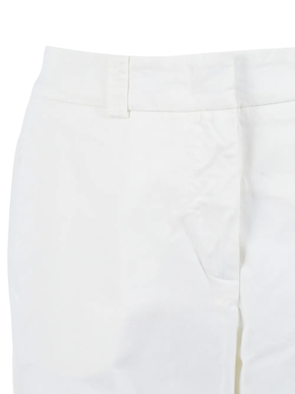 Peserico Broek met toelopende pijpen Wit