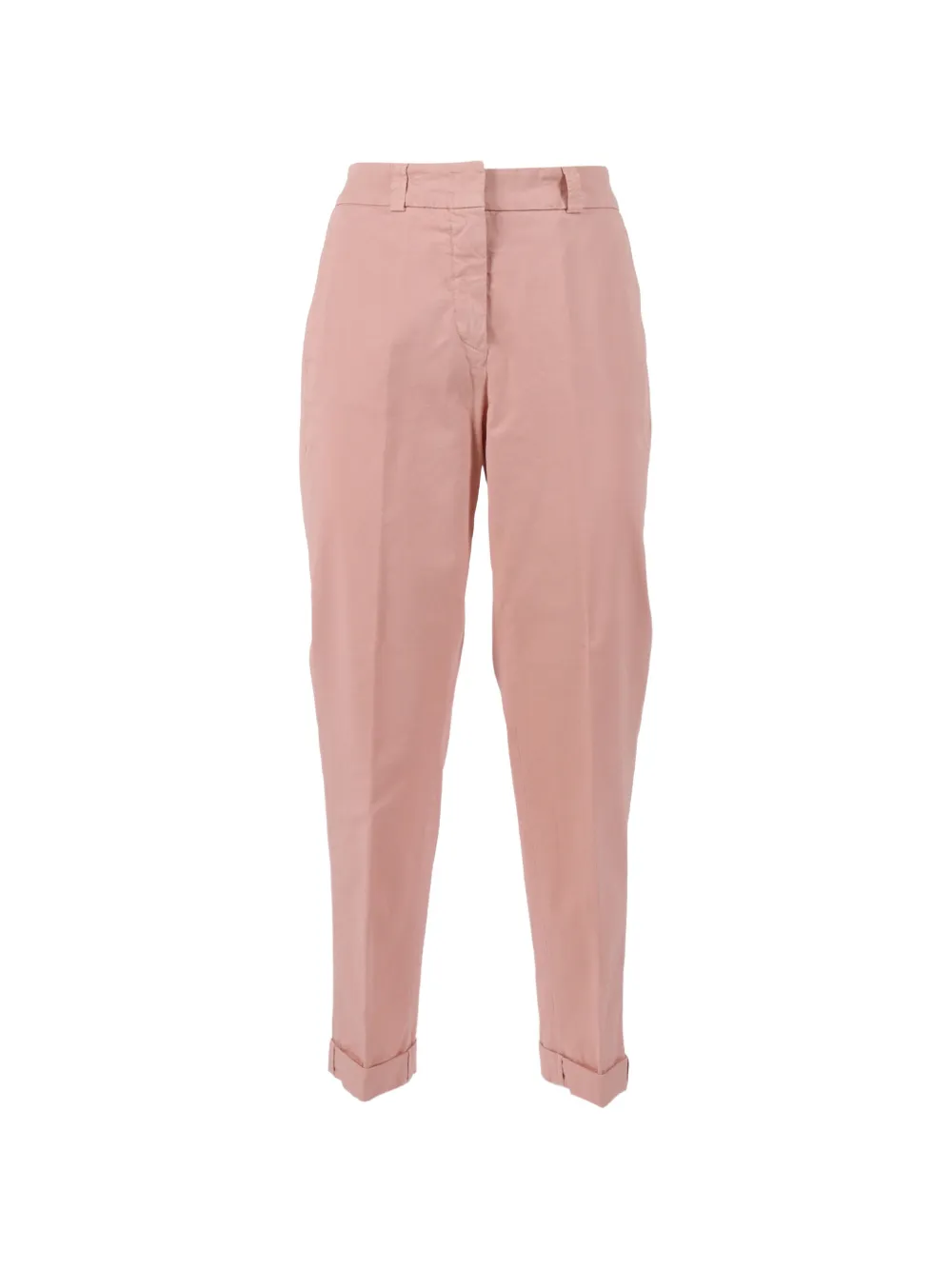 Peserico belt-loop cuffed trousers - Rosa