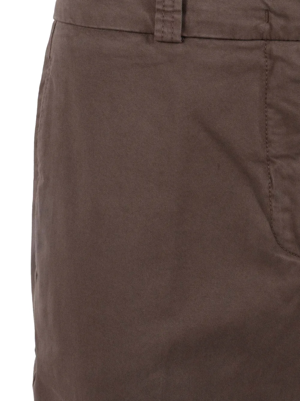 Peserico Broek met toelopende pijpen Bruin