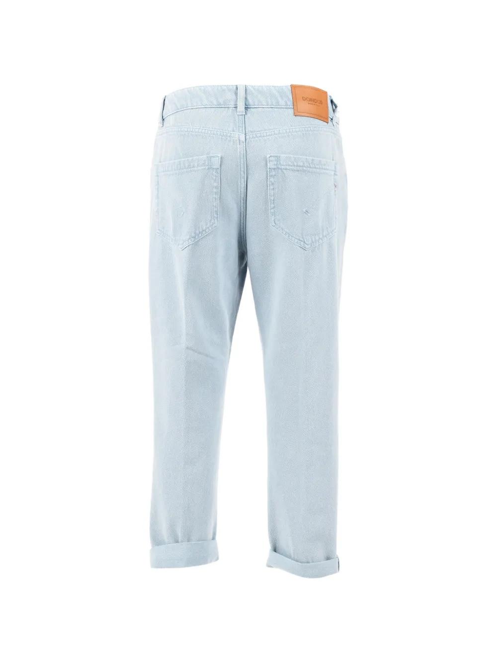  Dondup Kids Button Cropped Jeans - Blue 