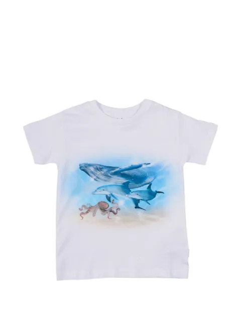 Molo Raul ocean-print short-sleeve T-shirt