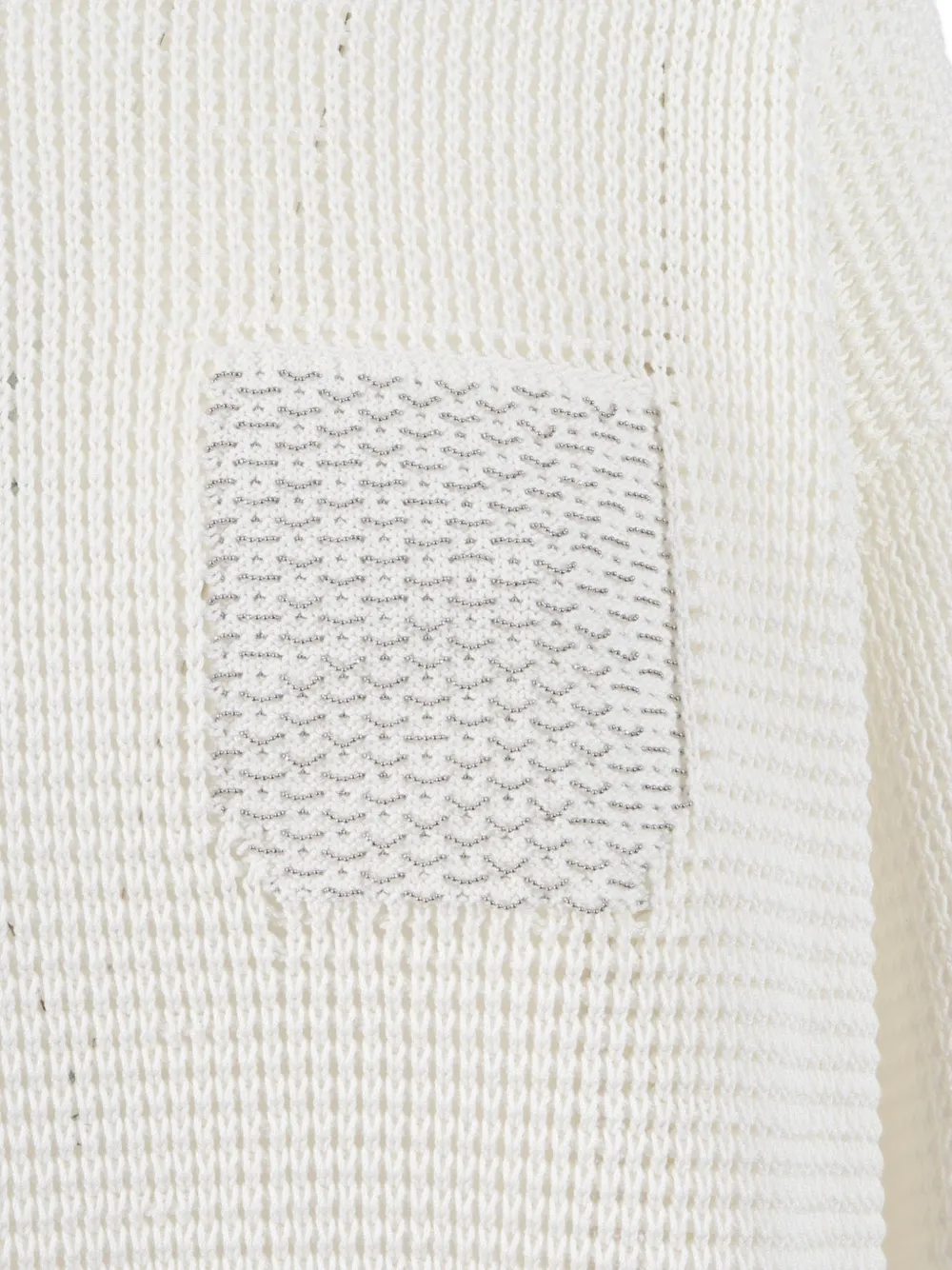Knitted Pocket Sweater