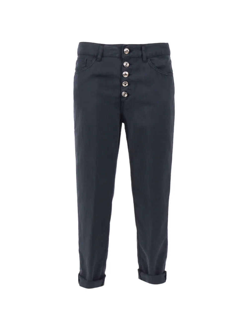 DONDUP KIDS buttoned trousers - Blu