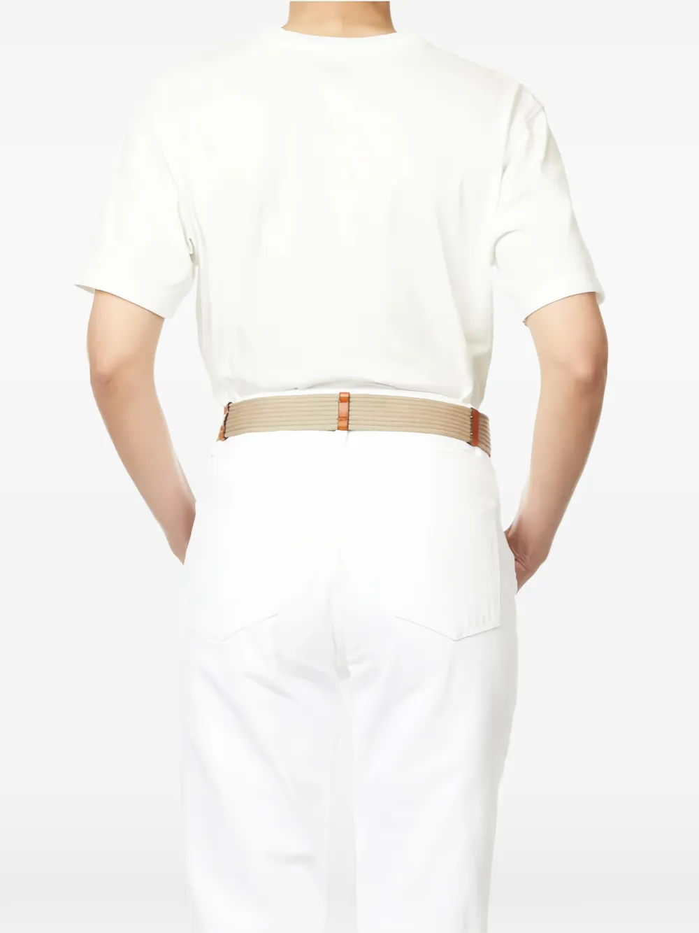 Jérôme Dreyfuss Grote riem Beige