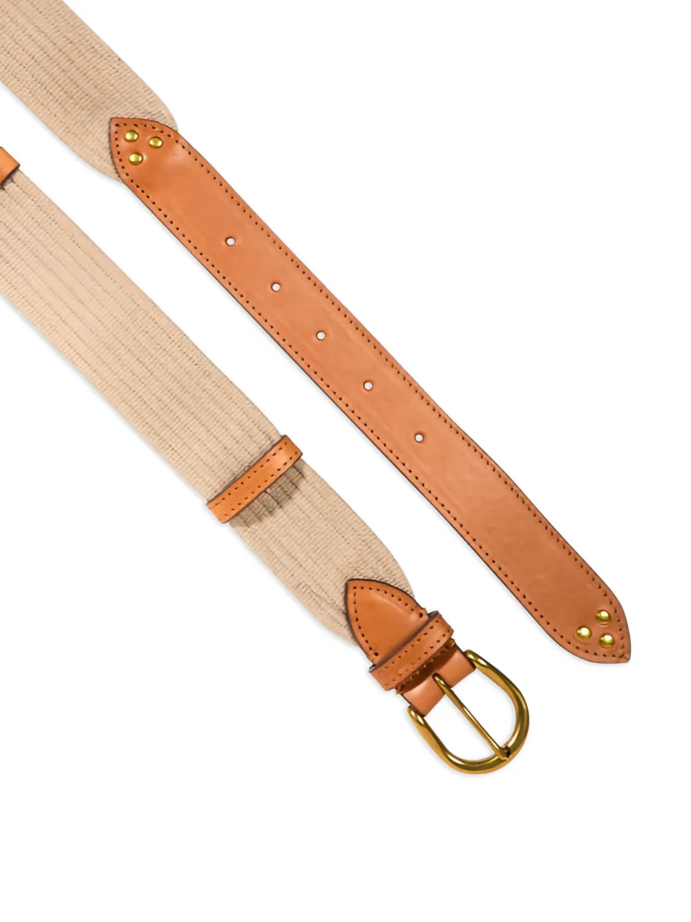  Jérôme Dreyfuss Large Strap Belt - Neutrals 