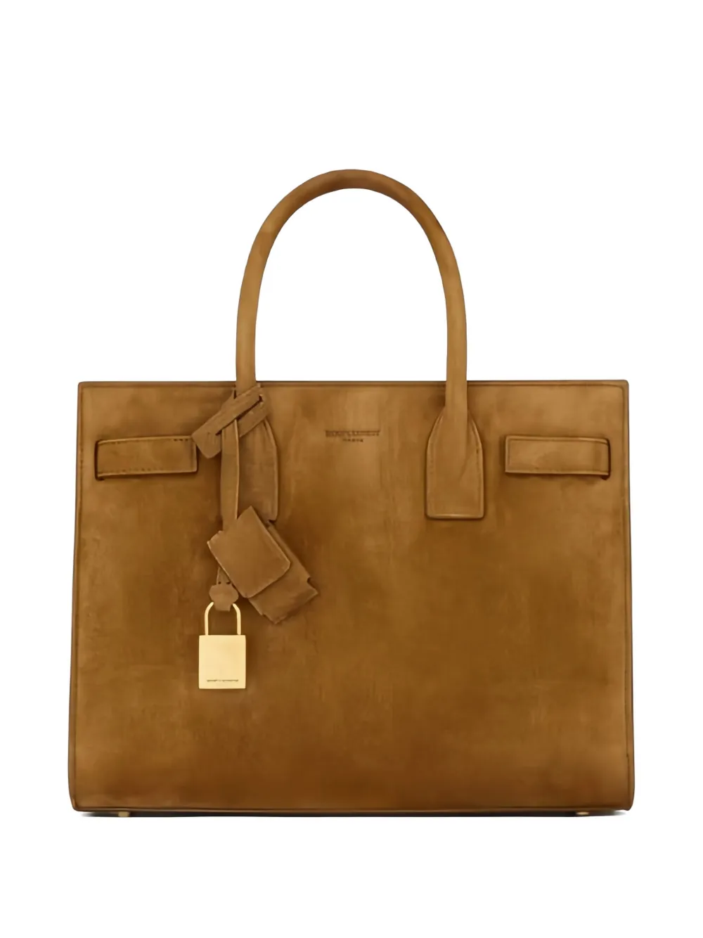 Saint Laurent baby Sac De Jour suede tote bag - Brown