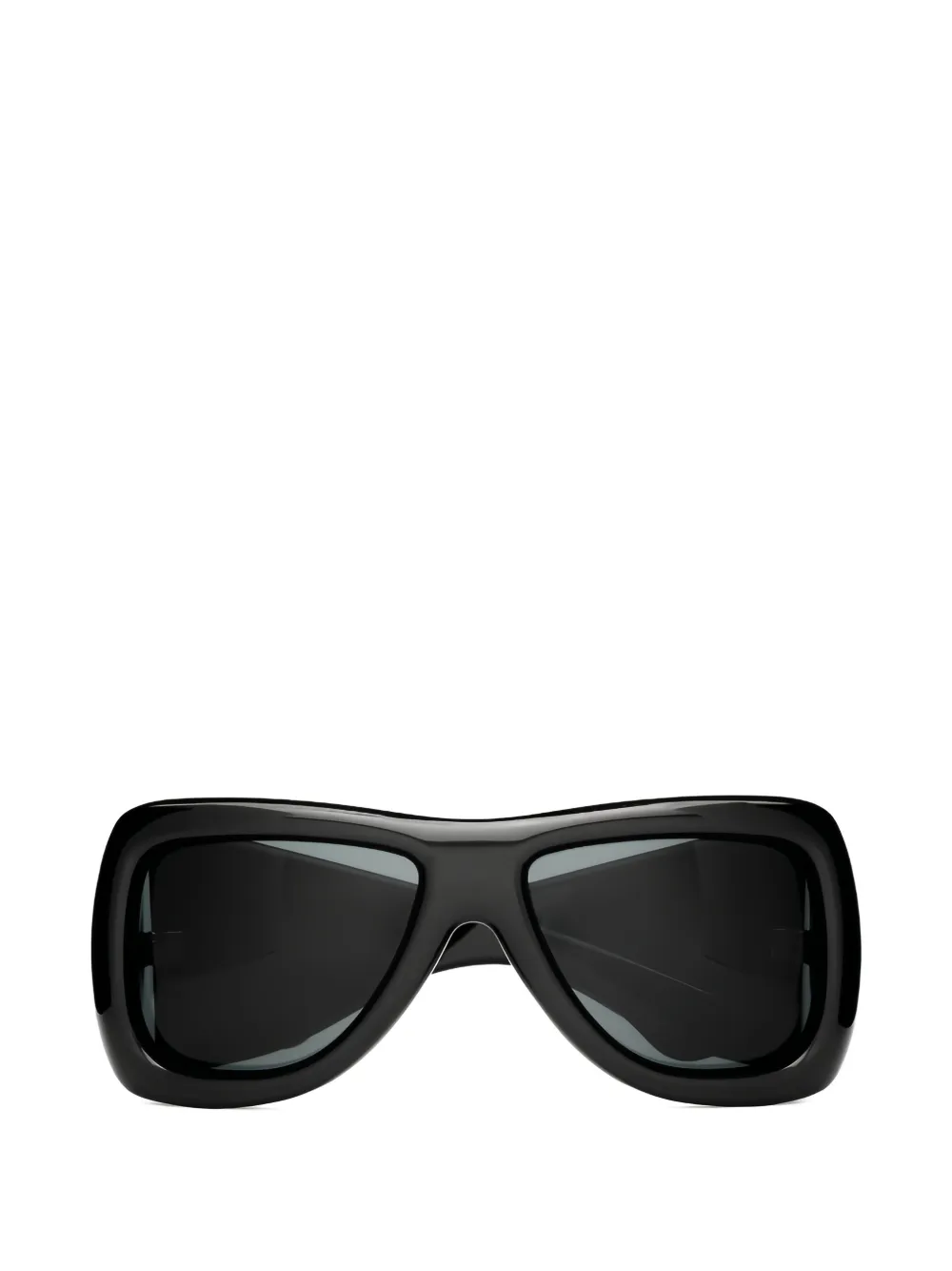 Saint Laurent SL 902 Sonnenbrille mit geometrischem Gestell - Schwarz