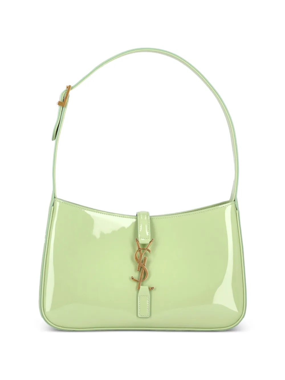 Saint Laurent Le 5 à 7 leather shoulder bag - Green