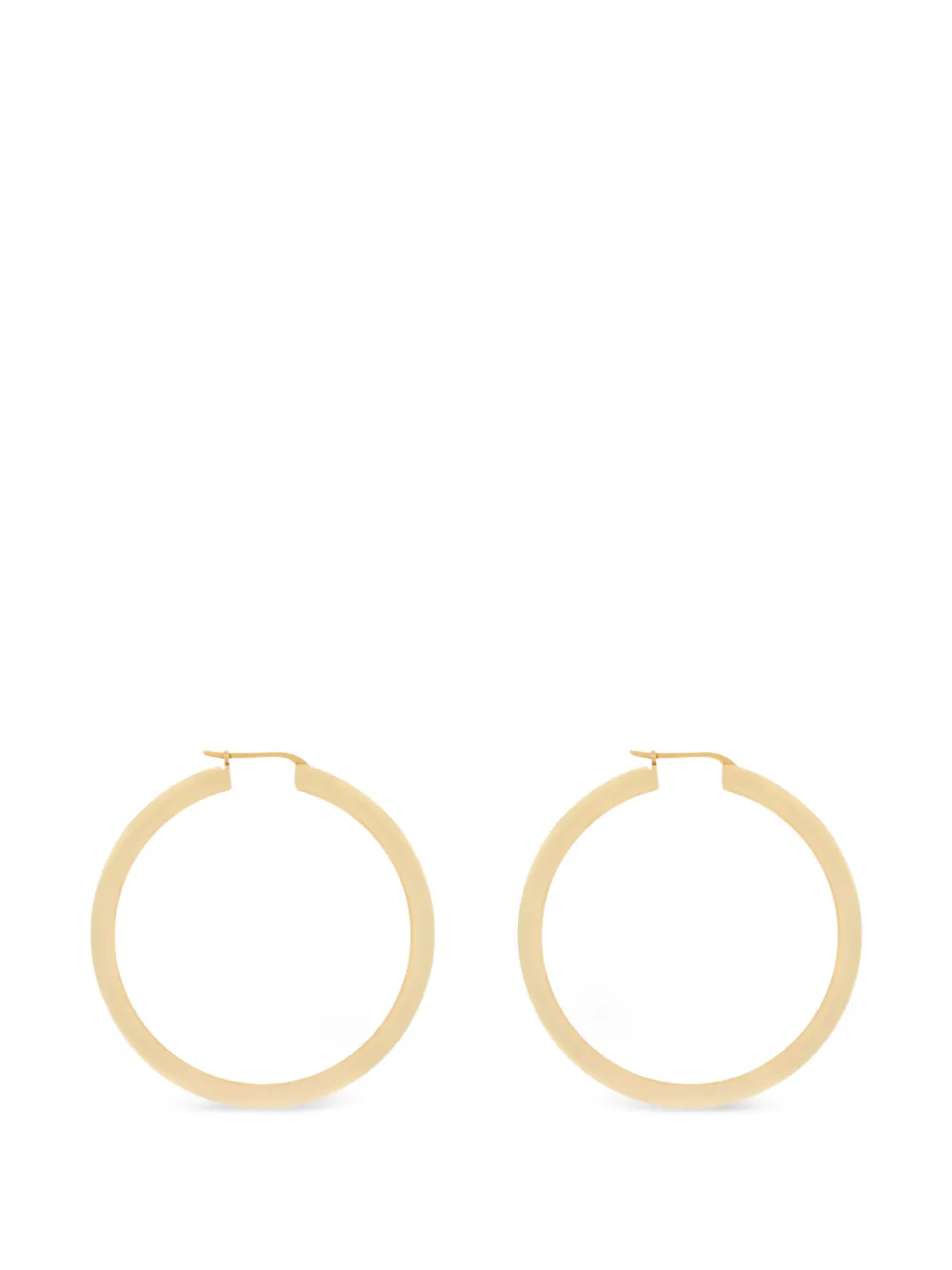 Saint Laurent Circle Simple Ohrringe - Gold
