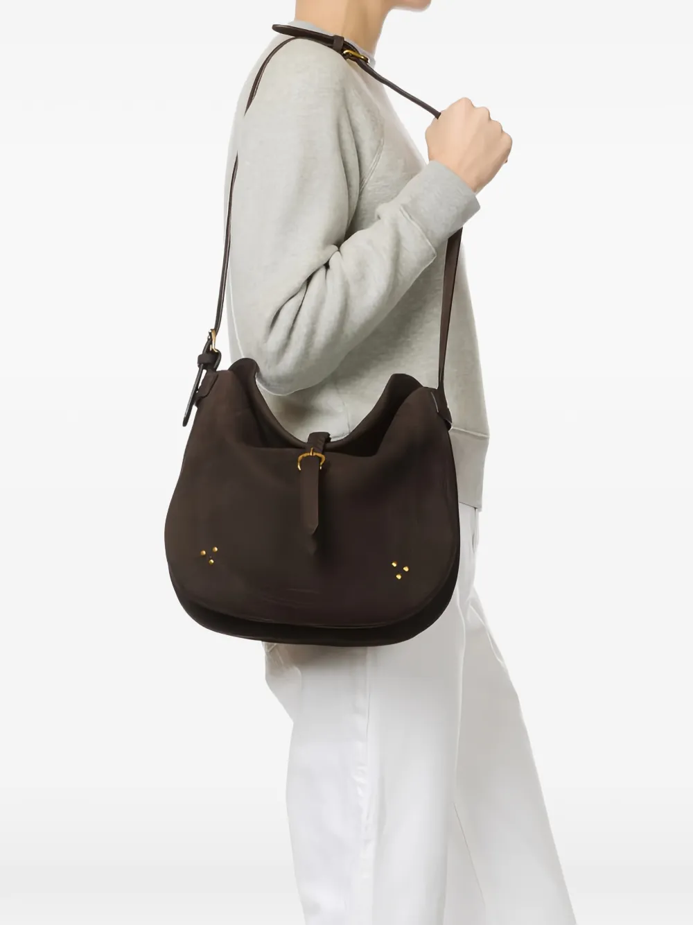  Jérôme Dreyfuss Luis Crossbody Bag - Brown 
