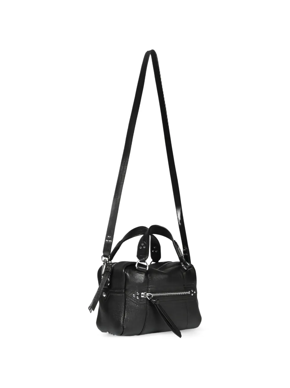 Jérôme Dreyfuss Lucky kleine tas met studs Zwart