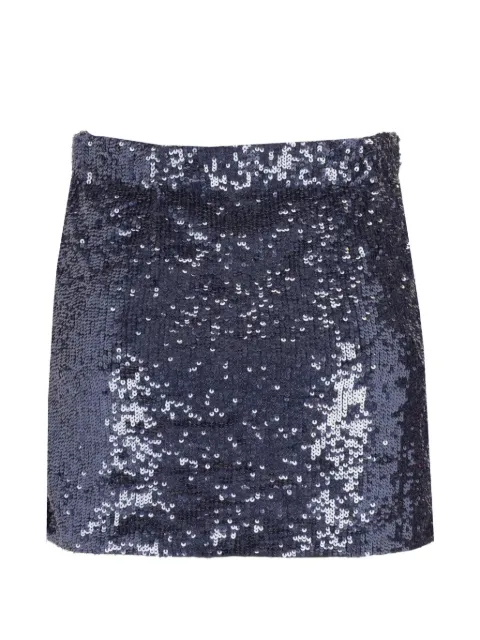 P.A.R.O.S.H. falda corta bordada con lentejuelas