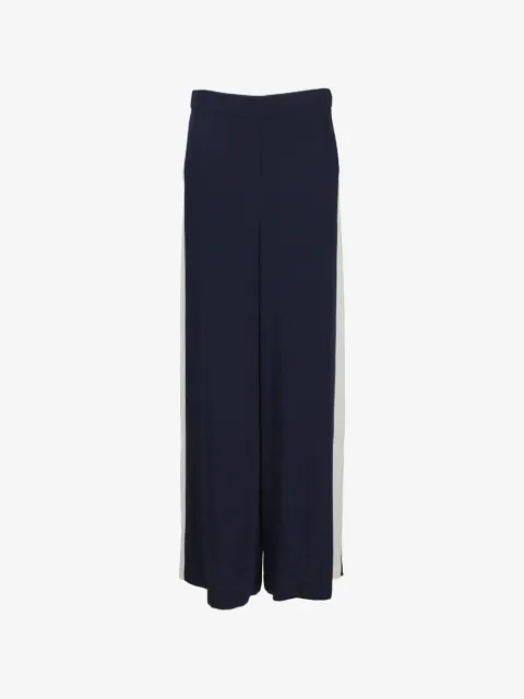 P.A.R.O.S.H. side-stripe wide-leg trousers