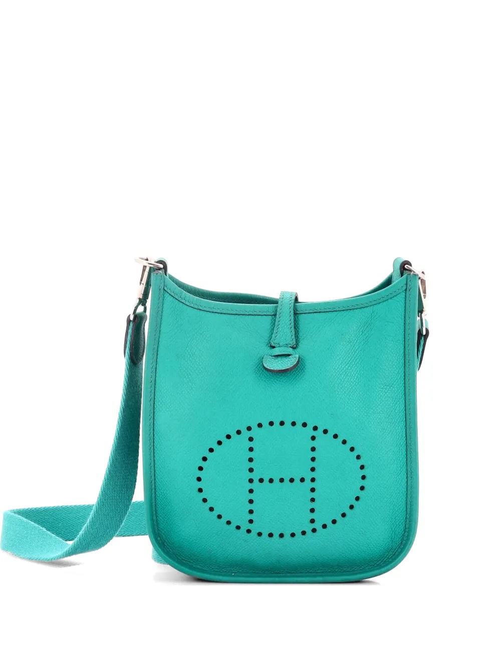 Hermès Pre-Owned Evelyne Bag Gen III Epsom TPM crossbody bag - Blu