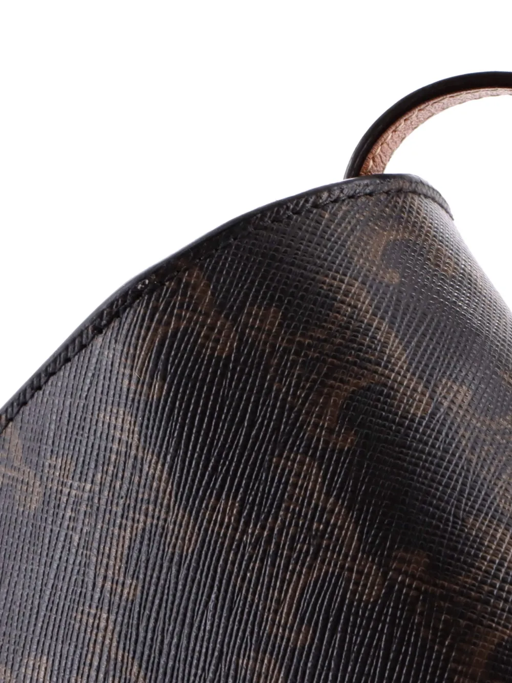Wallet On Strap Triomphe Coated Canvas Crossbody Bag