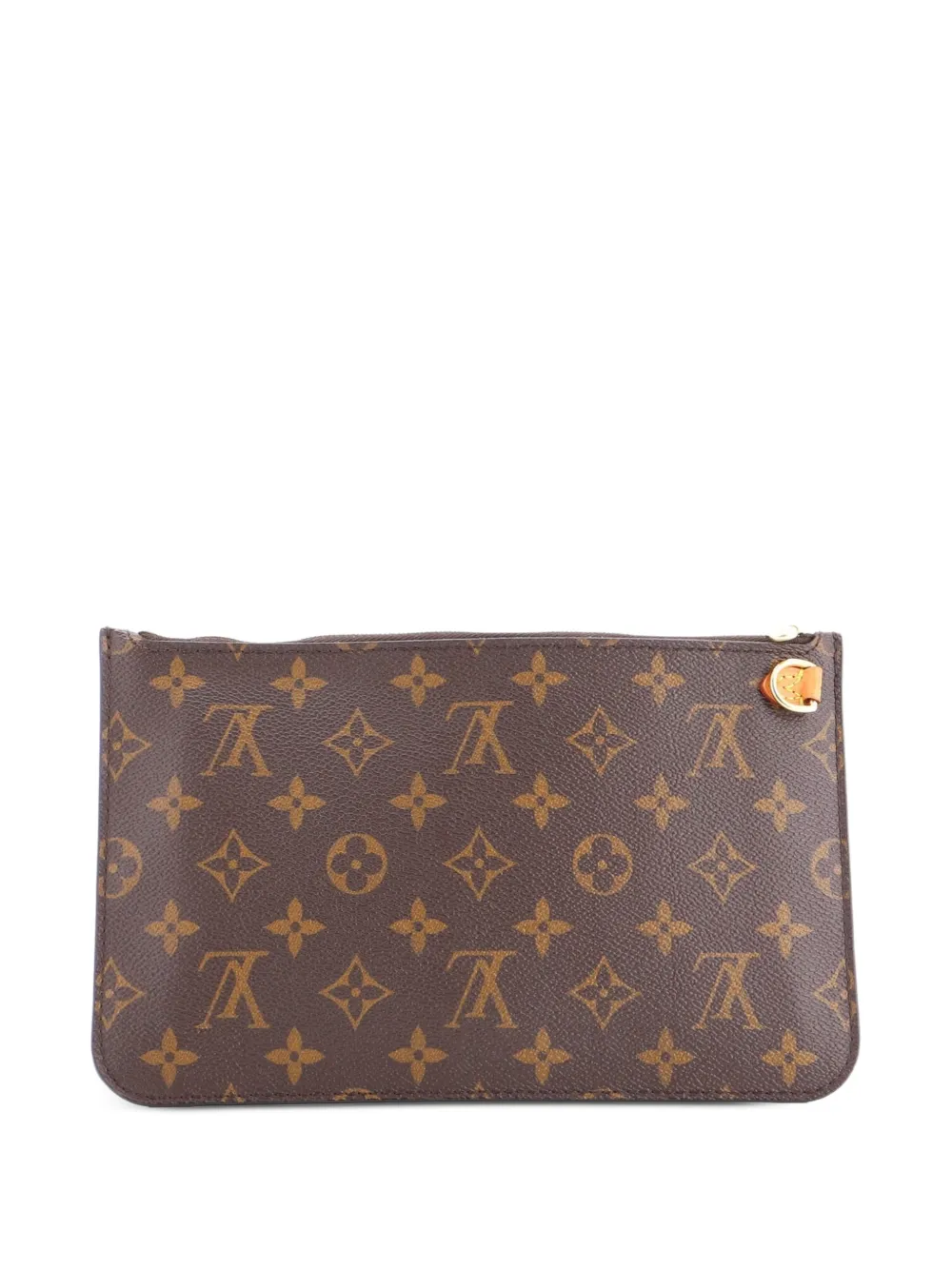 Louis Vuitton Pre-Owned Neverfull Pochette Monogram Canvas Large pouch - Marrone