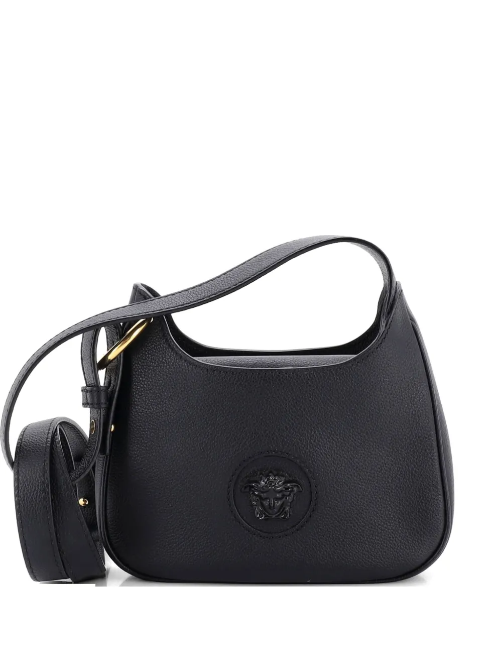 Versace Pre-Owned Borsa passepartout La Medusa piccola in pelle - Nero