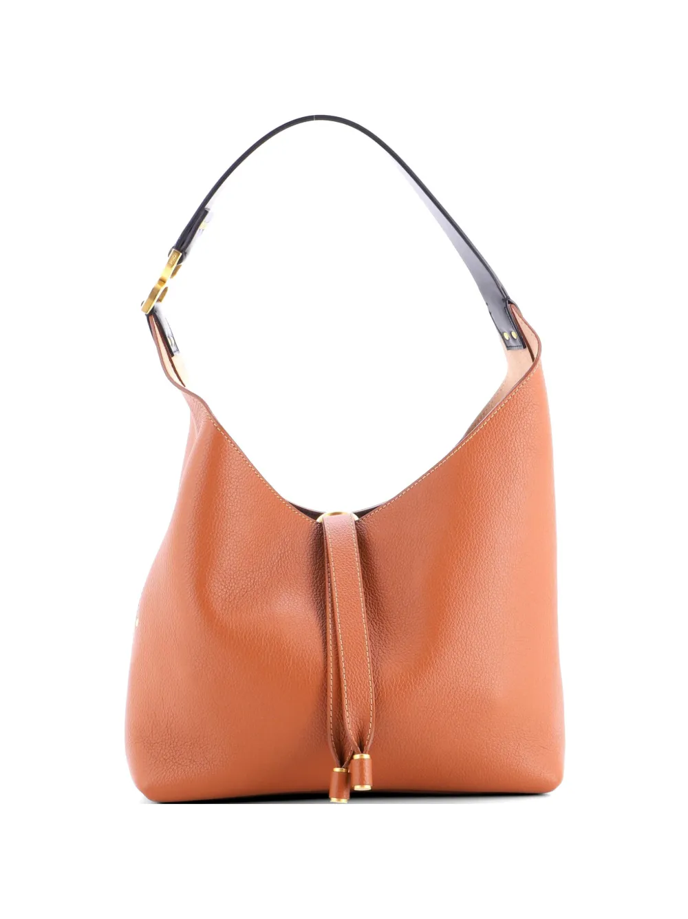 Chloé Pre-Owned Marcie NM Leather Small hobo bag - Marrone